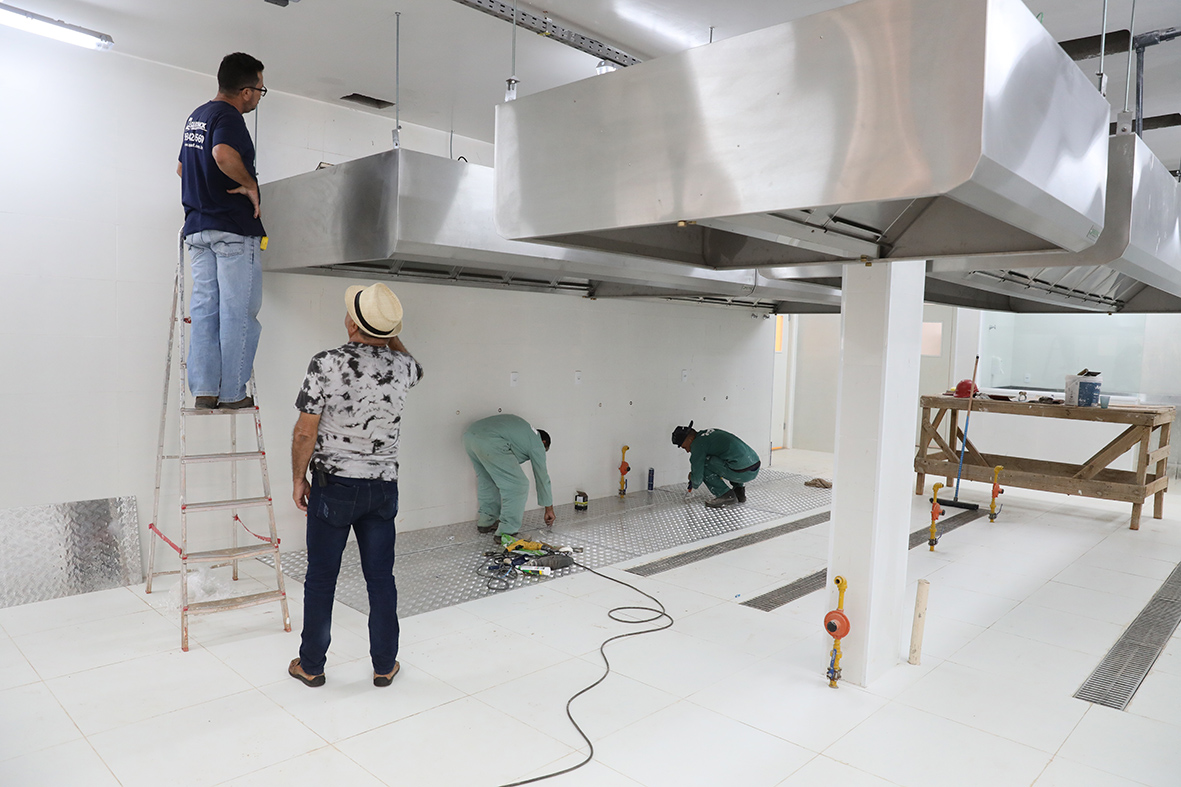 Com os serviços em finalização, nova unidade manterá o padrão de oferecer alimentação completa todos os dias | Fotos: Paulo H. Carvalho/Agência Brasília