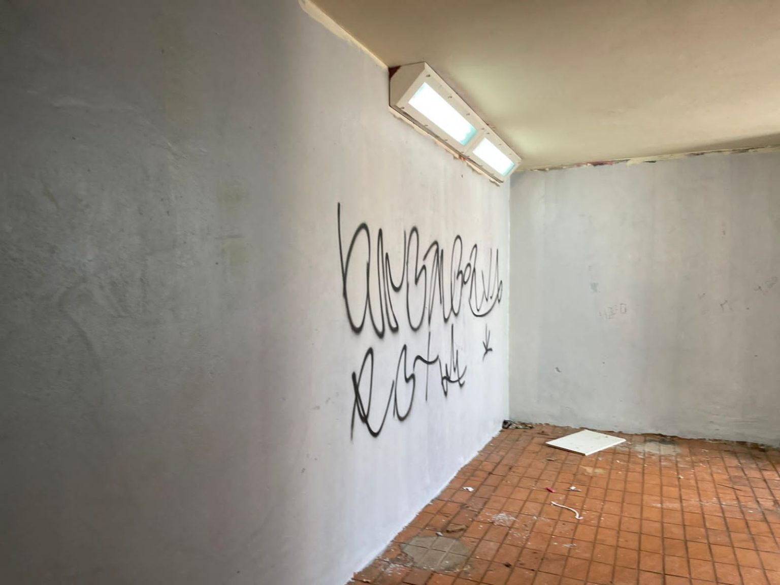 Algumas passagens subterrâneas foram reformadas em um dia e vandalizadas na manhã seguinte | Foto: Divulgação/Novacap