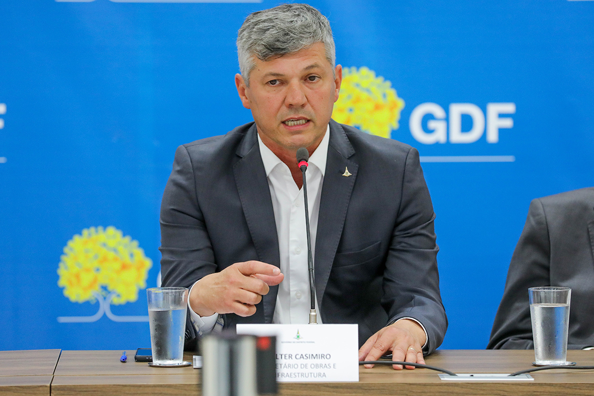 “A sala de monitoramento foi pensada, principalmente, para as obras em andamento”, disse o secretário de Obras e Infraestrutura, Valter Casimiro