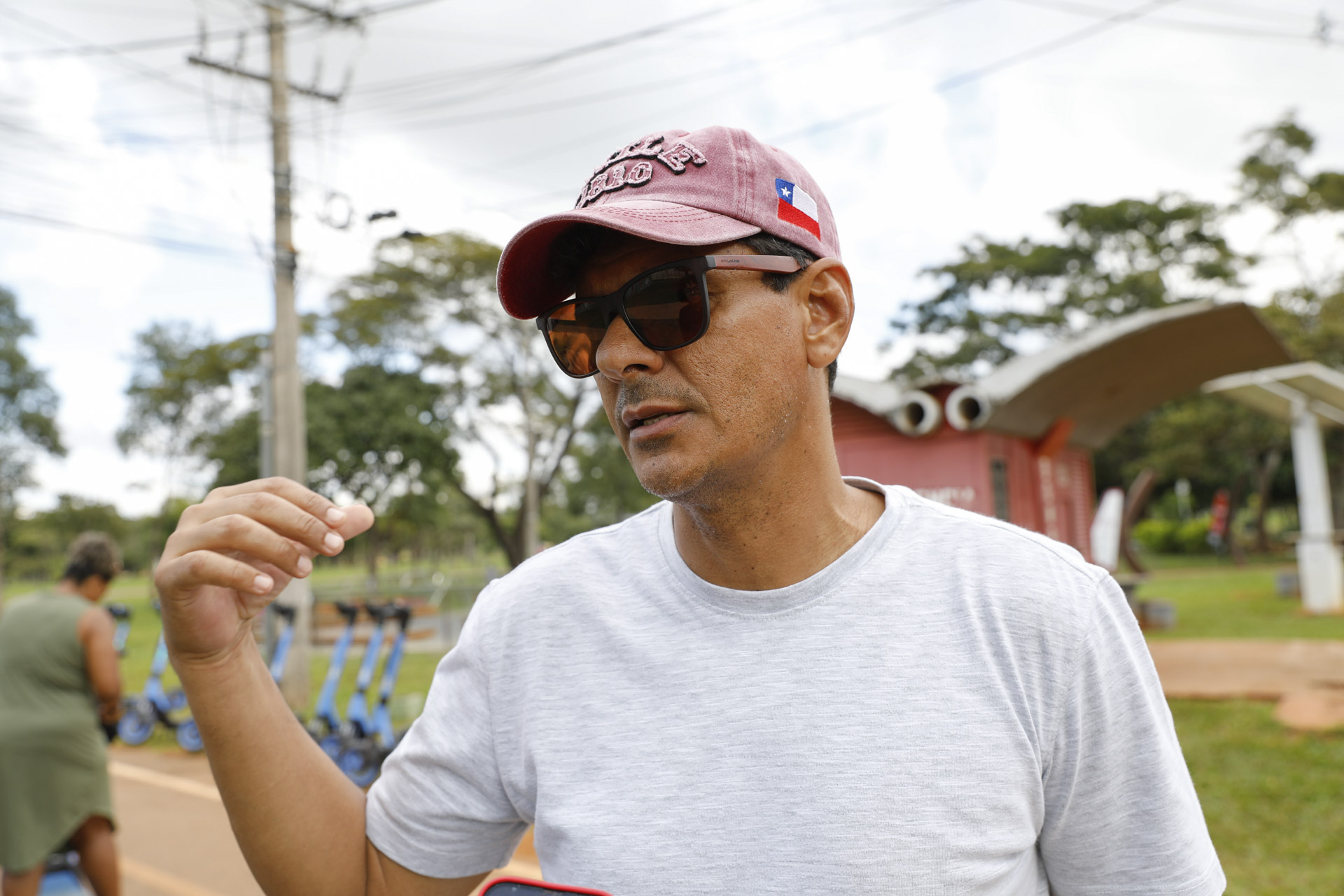 Para o empresário Gilson Gaudêncio, “a diversidade de árvores faz a diferença”
