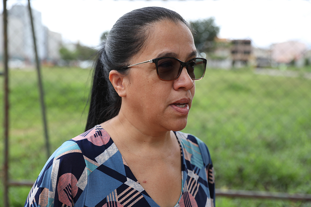 “A gente vê que as obras estão acontecendo e que há uma escuta da população", diz a cabeleireira Viviane Martins