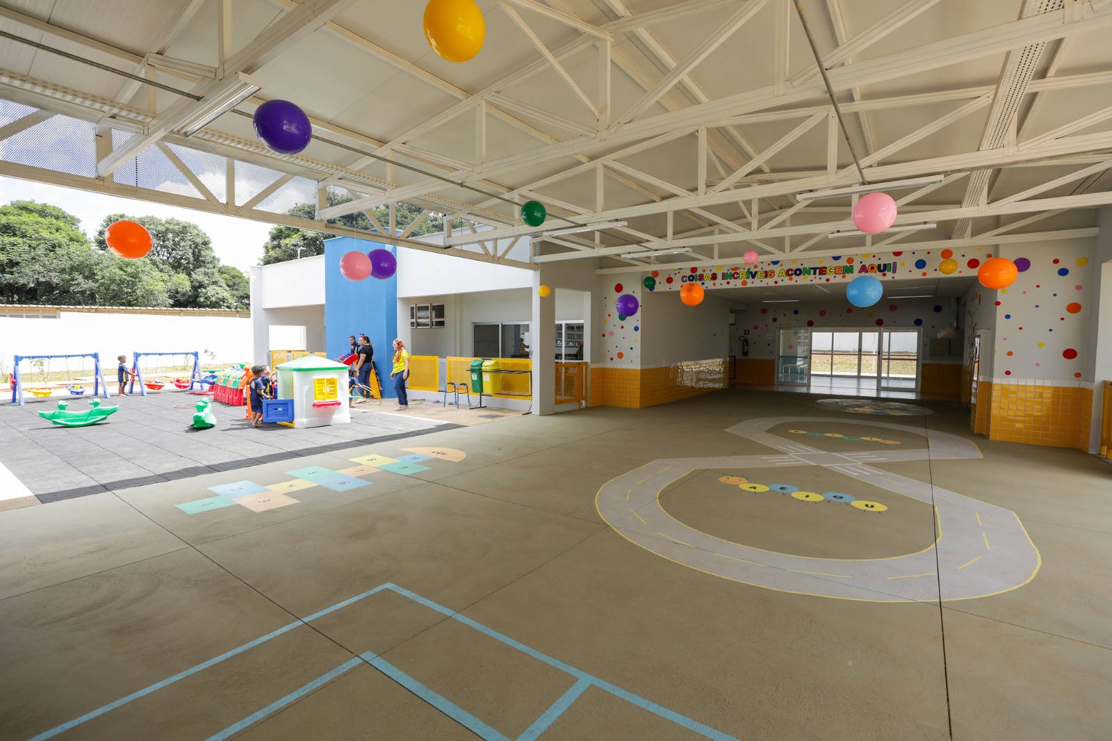 Nova unidade seguirá o padrão dos centros de educação infantil, garantindo conforto no atendimento aos alunos | Foto: Geovana Albuquerque/Agência Brasília