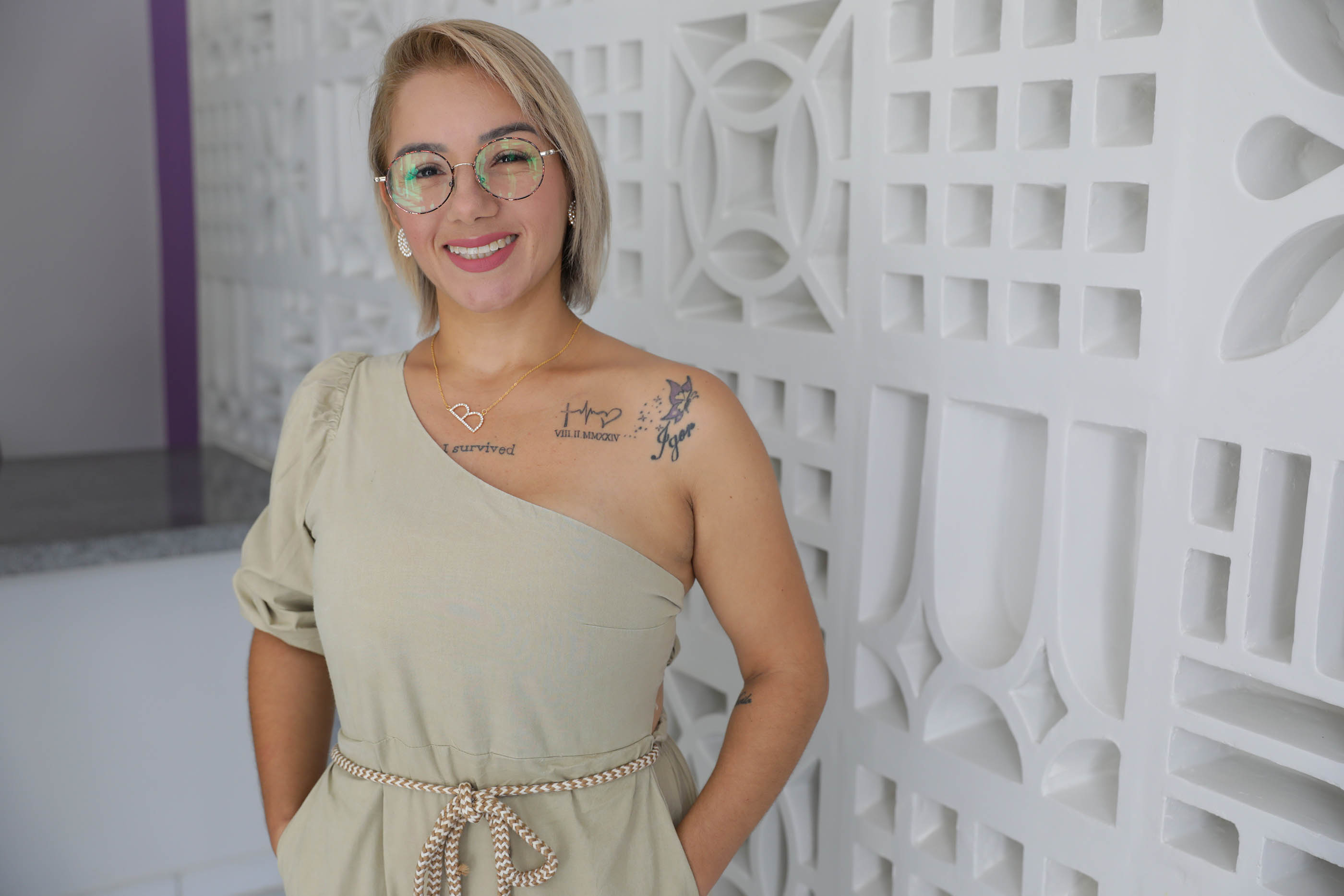 A cobradora e corretora de imóveis Bárbara Costa comemorou a chegada do CRMB à cidade onde vive há 32 anos. Nove anos após ser vítima de violência sexual, ela acredita que o centro pode ajudar outras mulheres a recomeçarem
