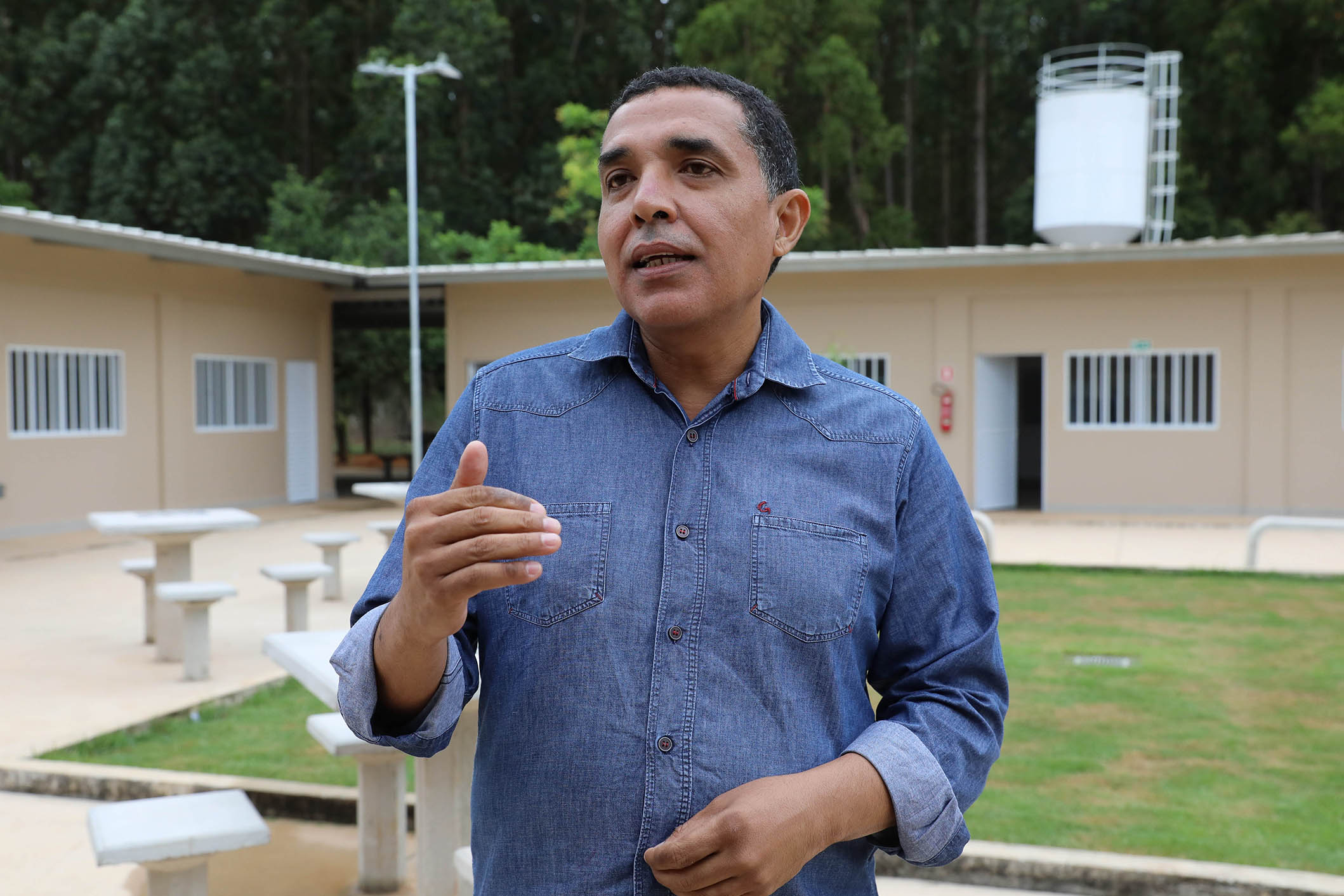 Gilney de Souza, diretor do CED PAD-DF: “Mais do que ampliar a capacidade física, esse investimento combate o êxodo rural, dá dignidade às famílias e permite que os estudantes possam sonhar com um futuro dentro da própria comunidade”