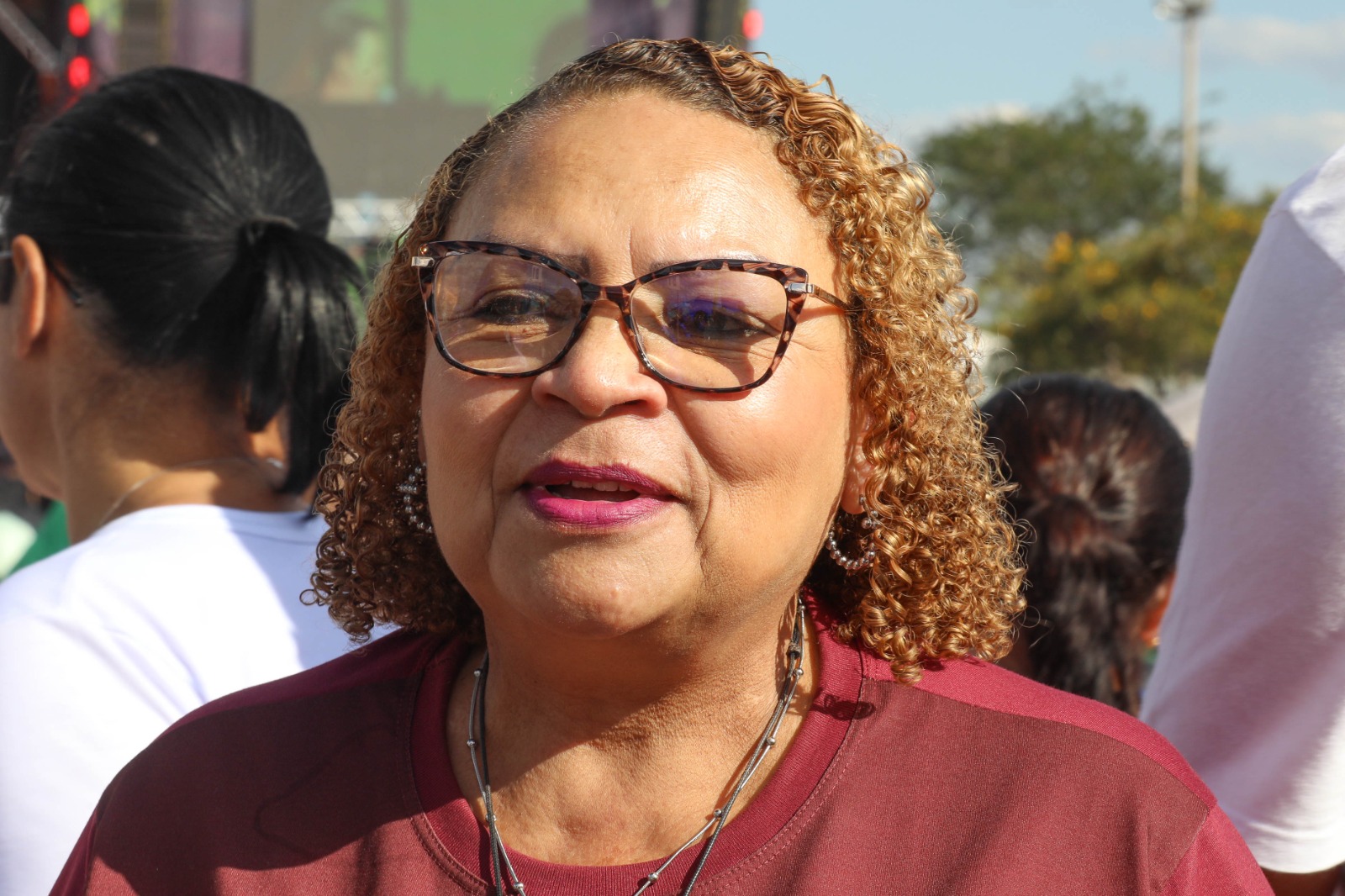 "Enquanto eu tiver vida, eu vou vir para Pentecostes”, afirmou a vendedora Cláudia Maria Brito, 61, moradora de Samambaia