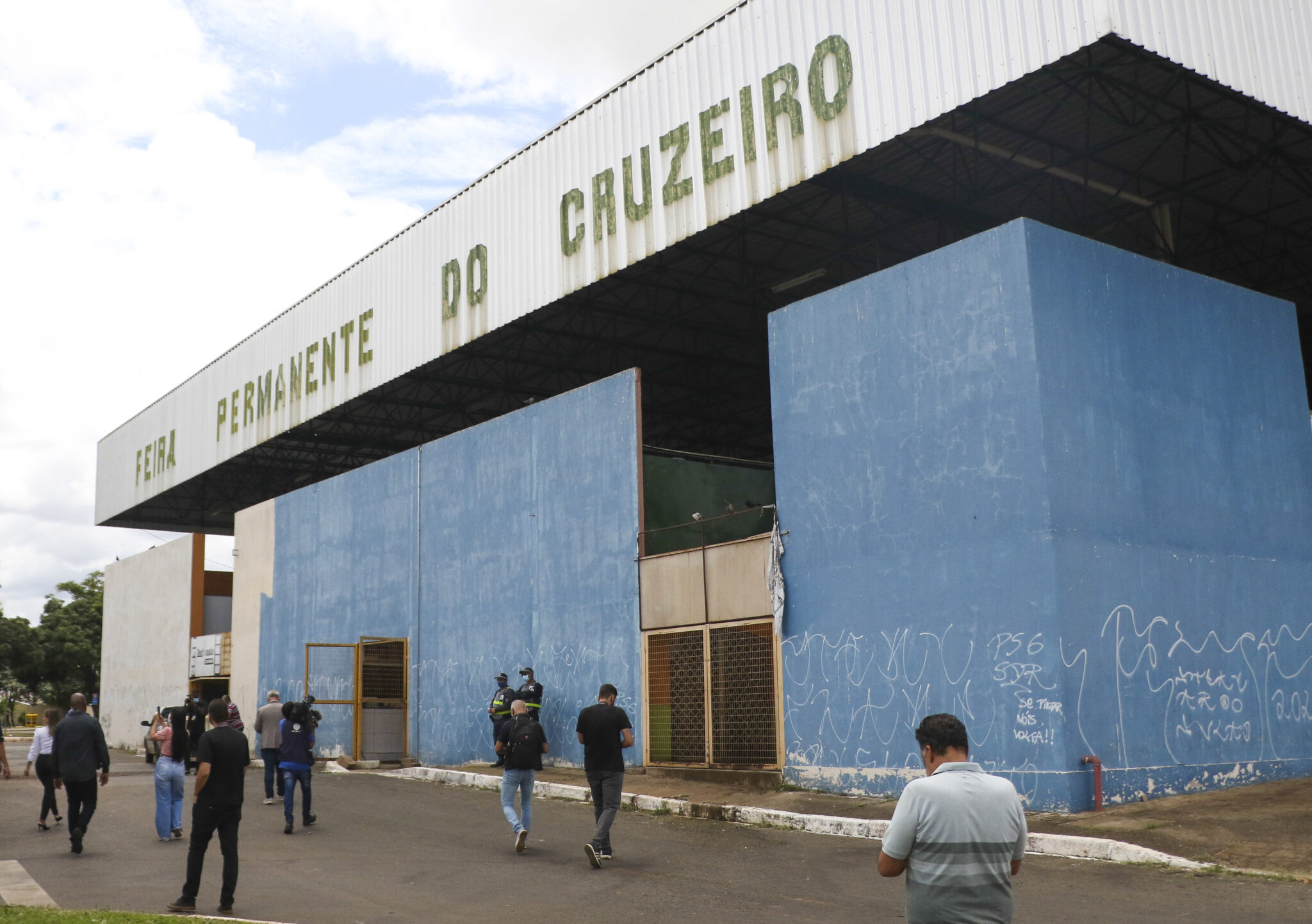 A Feira Permanente do Cruzeiro é uma das 11 beneficiadas na primeira etapa de manutenção e reforma desses espaços | Foto: Renato Alves/Agência Brasília