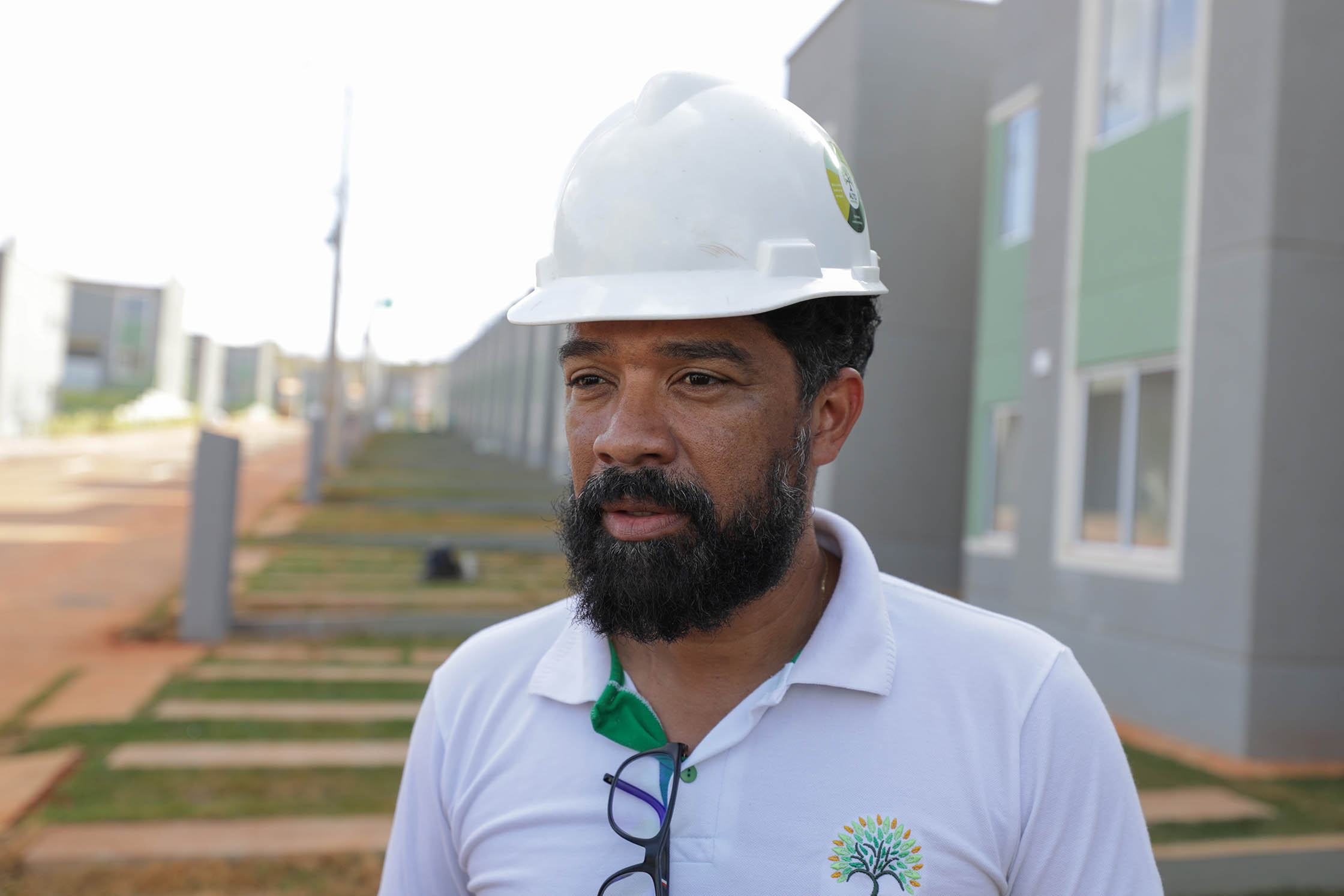 Ulisses Radames: "Nós adotamos uma tecnologia de ponta que é parede em concreto, que nos trouxe velocidade e qualidade na construção das edificações" | Foto: Tony Oliveira/Agência Brasília
