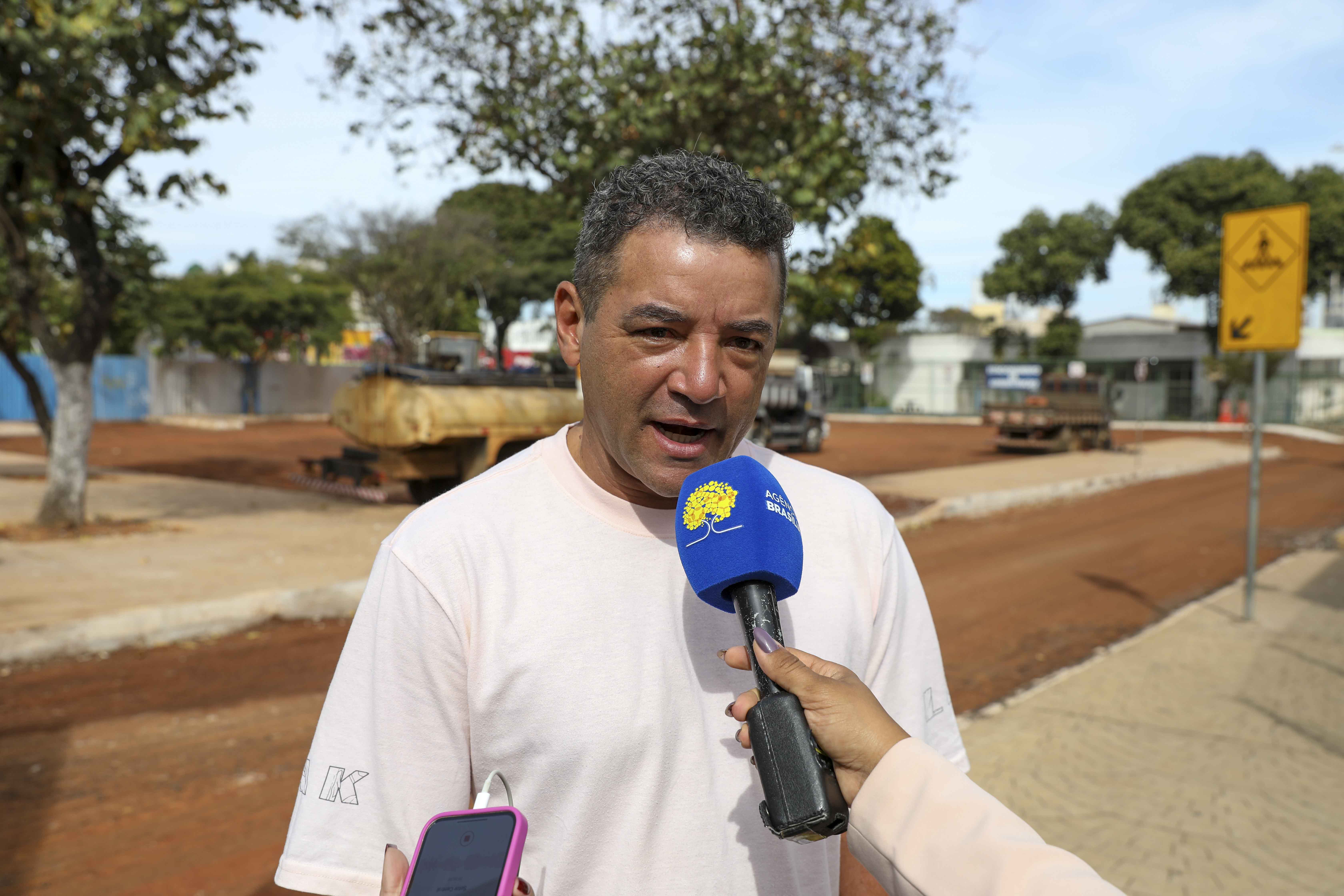 Willian Folha diz que as obras vão facilitar a circulação de pessoas e aumentar o movimento no comércio