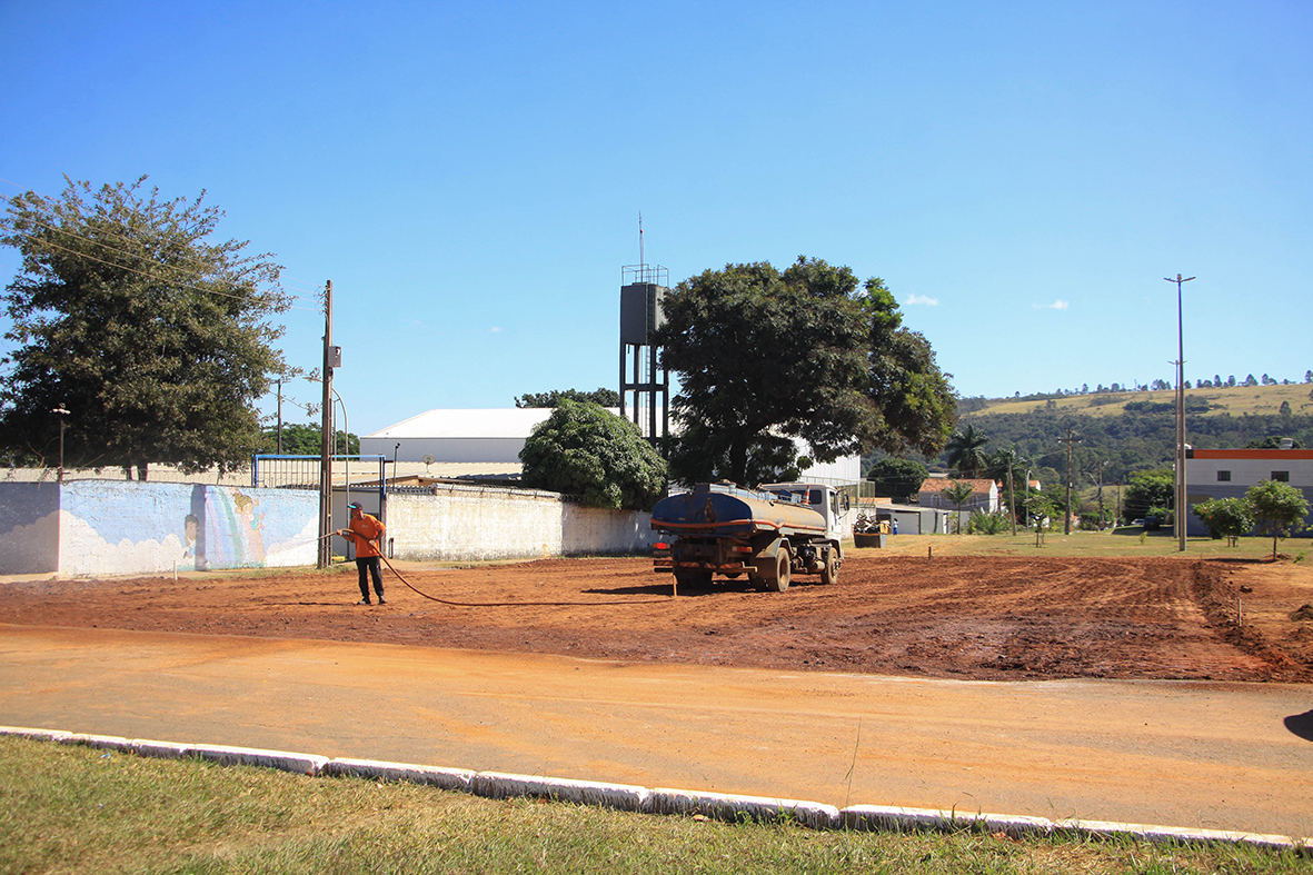 A nova área vai comportar de 40 a 60 vagas para veículos | Foto: Matheus H. Souza/Agência Brasília