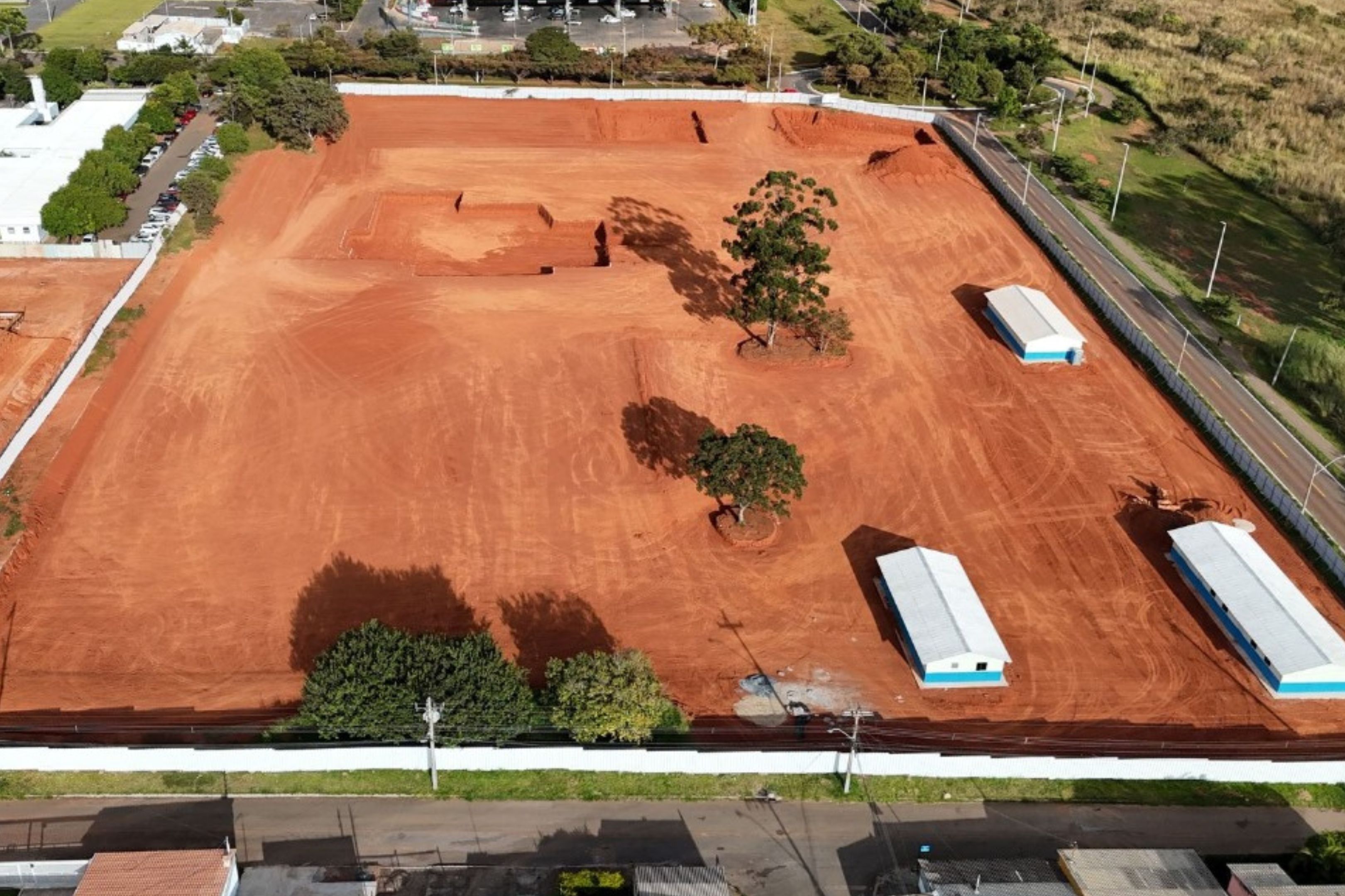 Iniciada a construção de unidade de saúde que vai beneficiar diretamente os mais de 150 mil moradores do Recanto das Emas | Foto: Divulgação/Novacap
