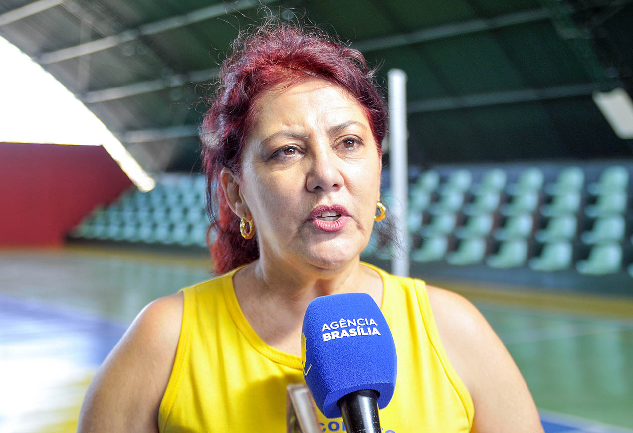 Eliane Andrade frequenta as aulas três vezes por semana: “Esse novo ginásio será um ponto de encontro para jovens e famílias. Estamos muito felizes”