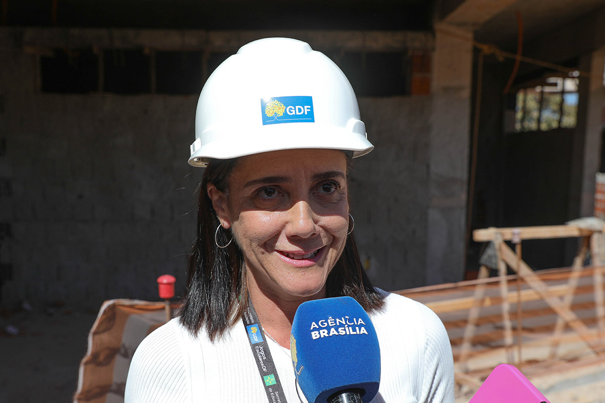 Daniela Freitas: "É um centro de ensino de alto nível, comparável a escolas particulares, pela estrutura"