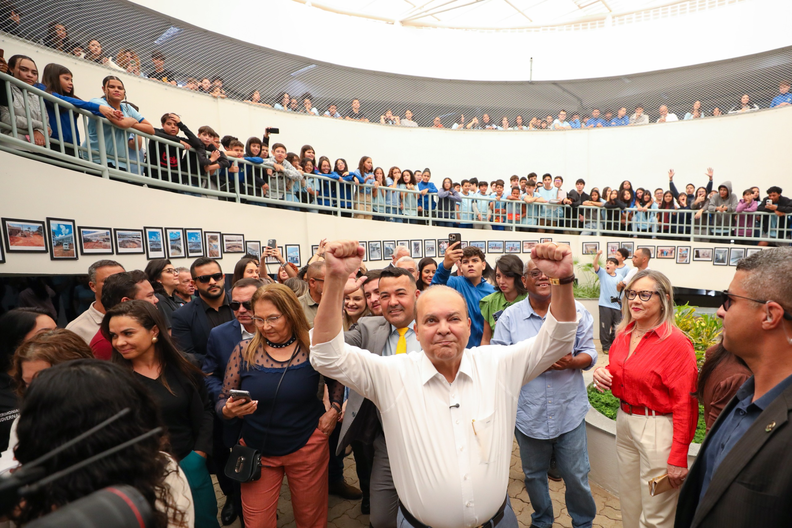 Ibaneis Rocha: "Somos reconhecidos como uma das cidades mais alfabetizadas do Brasil. E nós não vamos parar, vamos continuar investindo" | Foto: Renato Alves/Agência Brasília